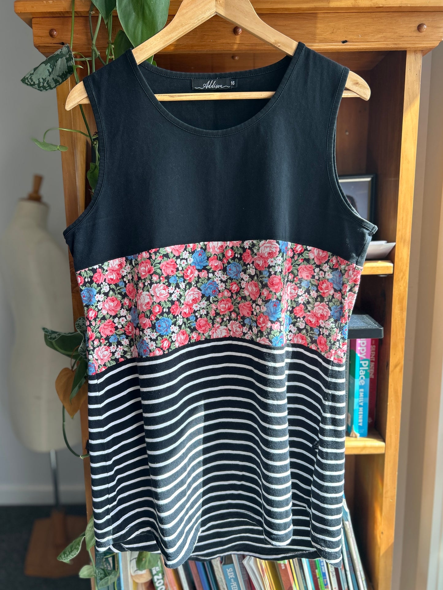 Addison floral/stripe tank (16)