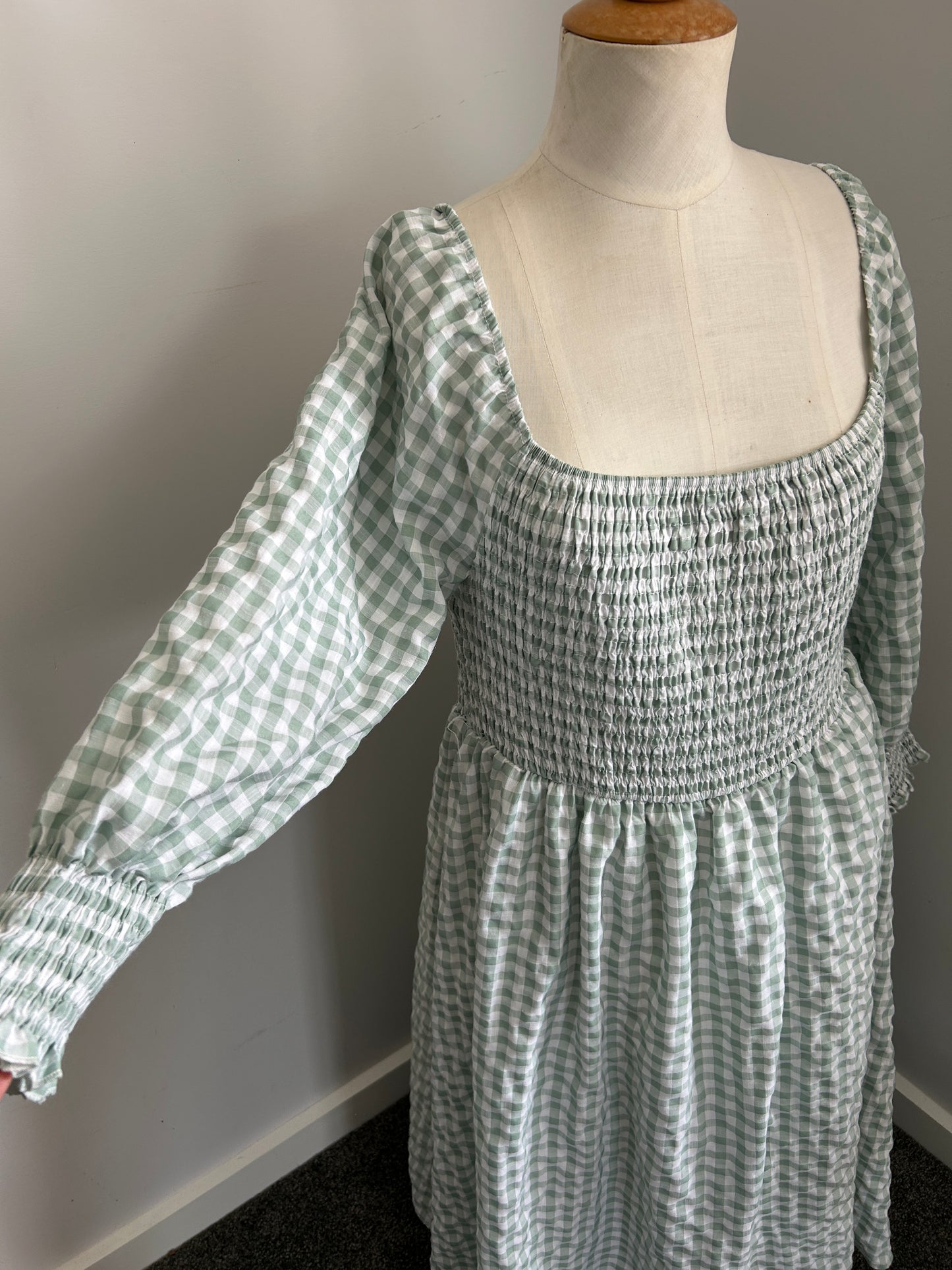Grace & Co gingham dress (20)