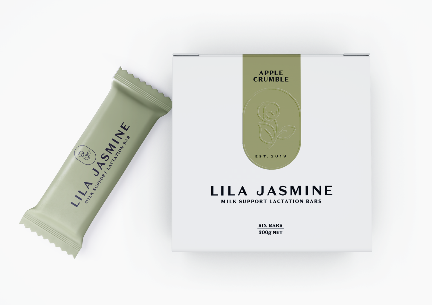 Lila Jasmine lactation bars- Apple crumble š