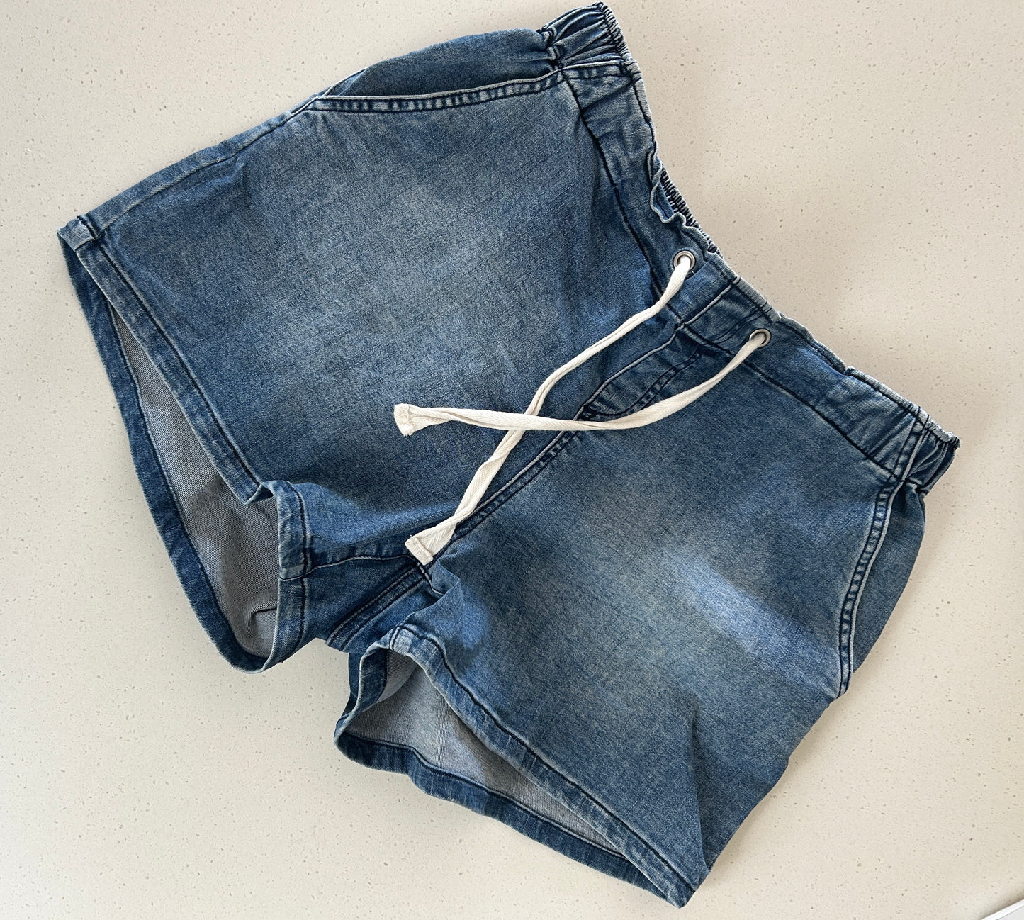 Ripe Bailey denim maternity shorts (L)