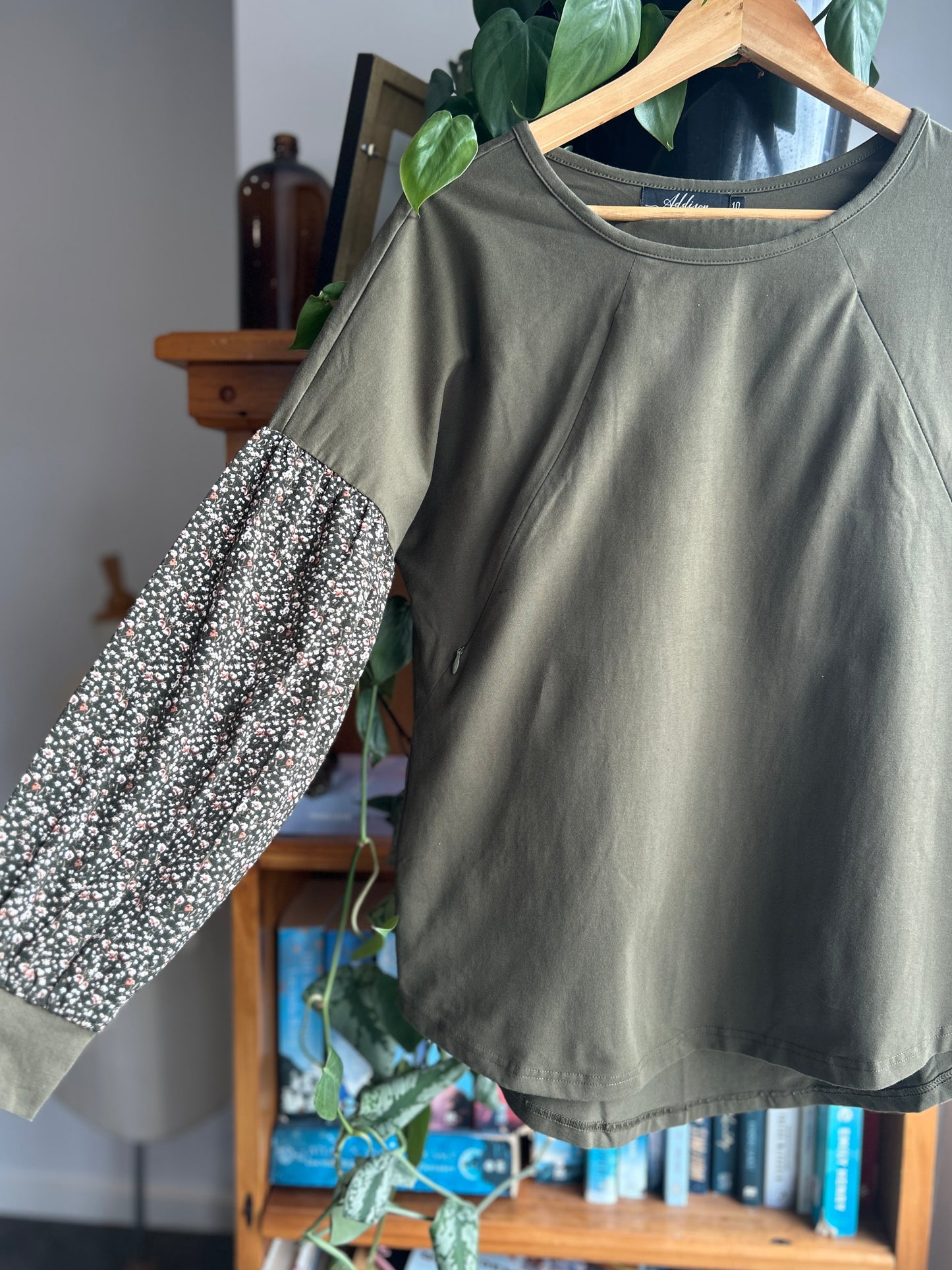Addison patterned sleeve top (10)
