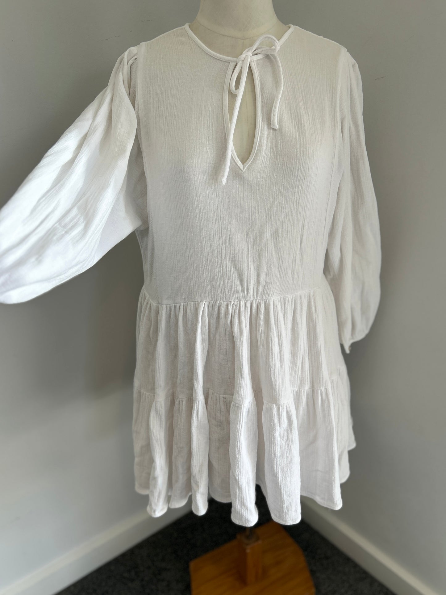 Glassons tiered organic cotton dres (XS)