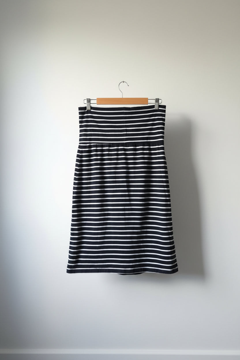 Breastmates Maternity Skirt - Stripes (M)