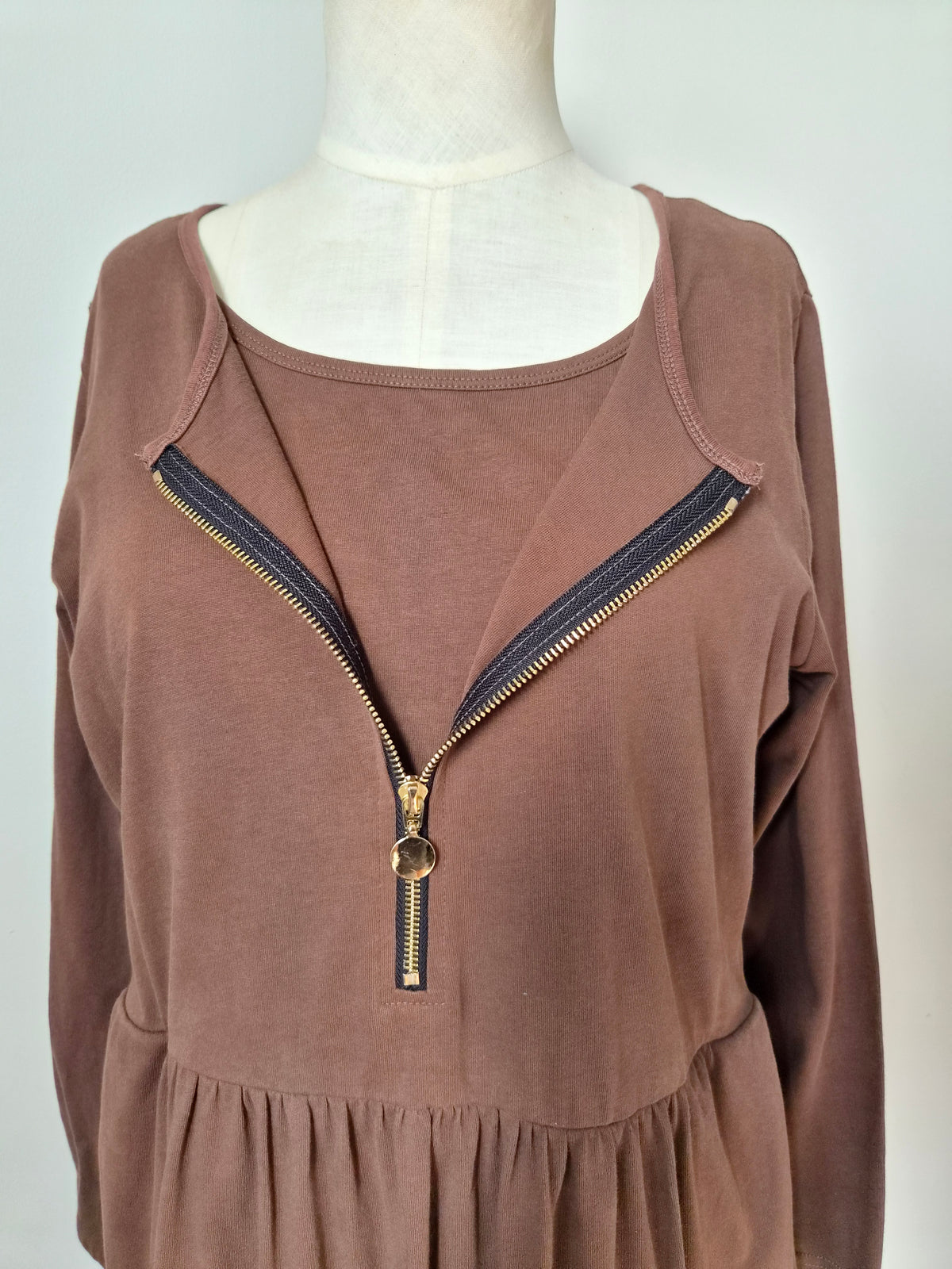 Esther & Albie Brown Dress