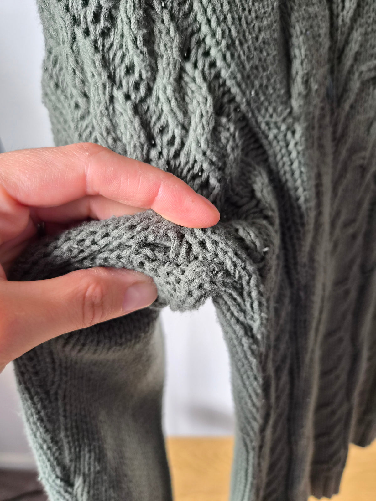 Albie Khaki Knit Jumper (XS/S)