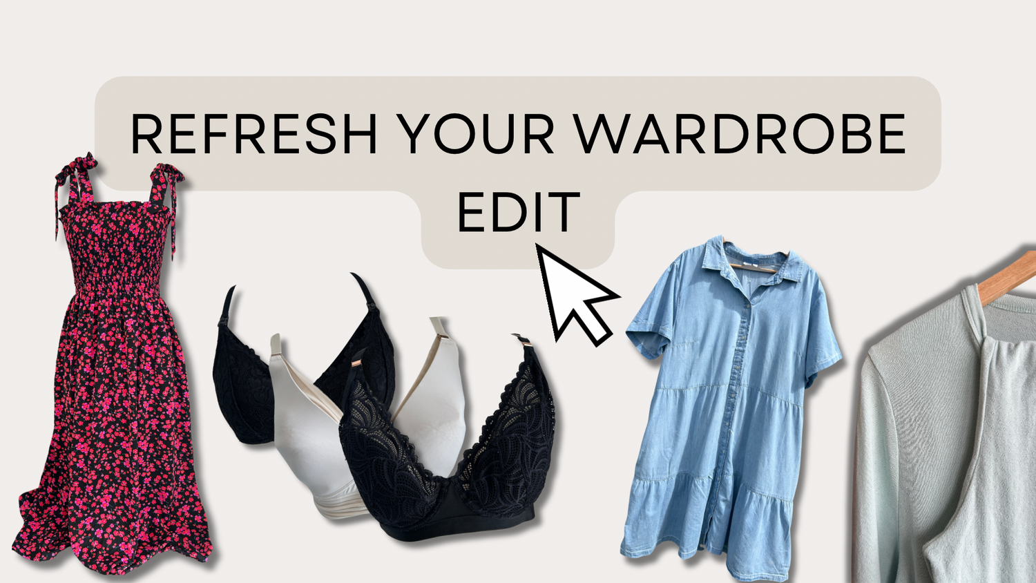 Refresh your wardrobe 🍃