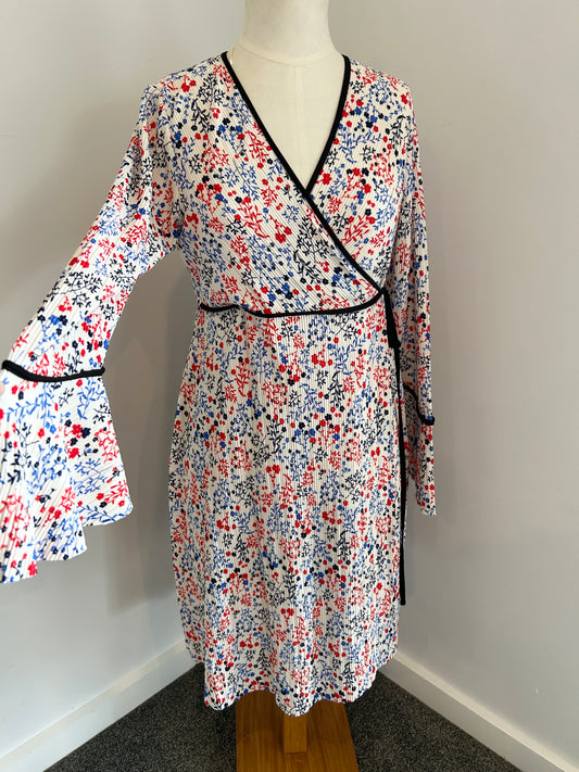 Topshop maternity floral dress (UK10)