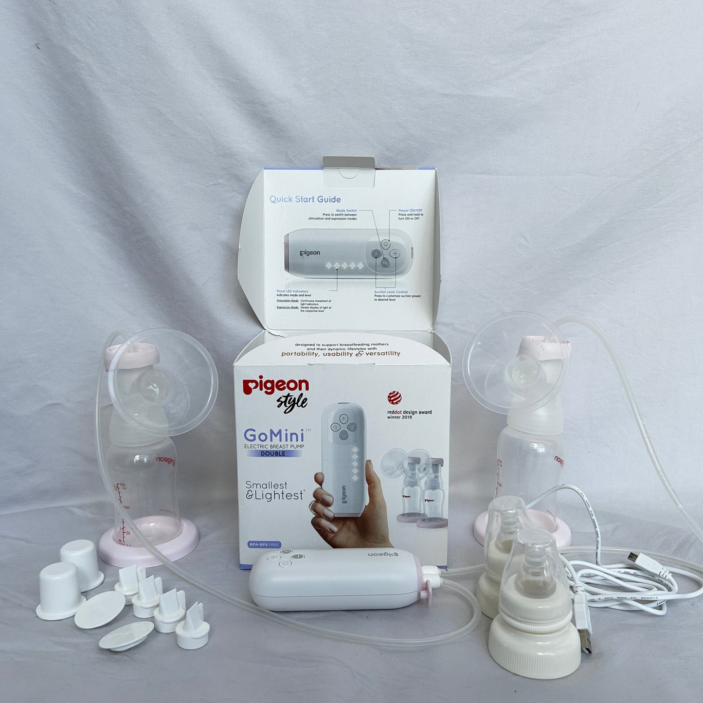 Pigeon GoMini double electric breast pump