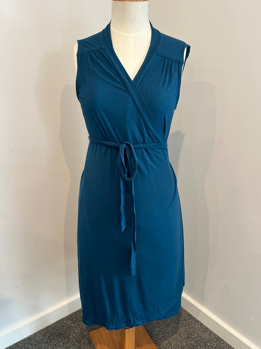 Angel maternity wrap sleeveless dress (M)