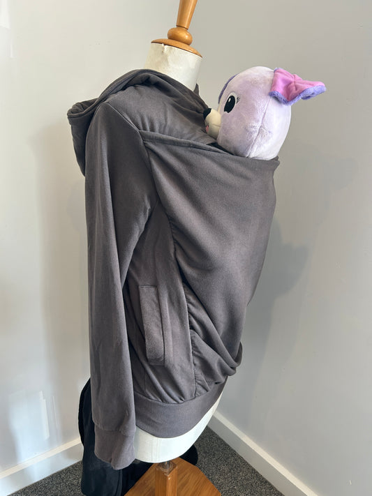 Boba baby wearing hoodie (S)