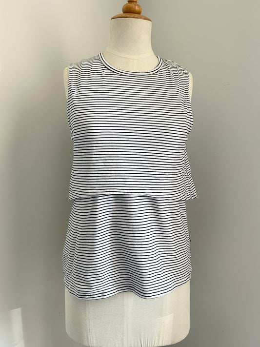 Milkbar striped tank (S)