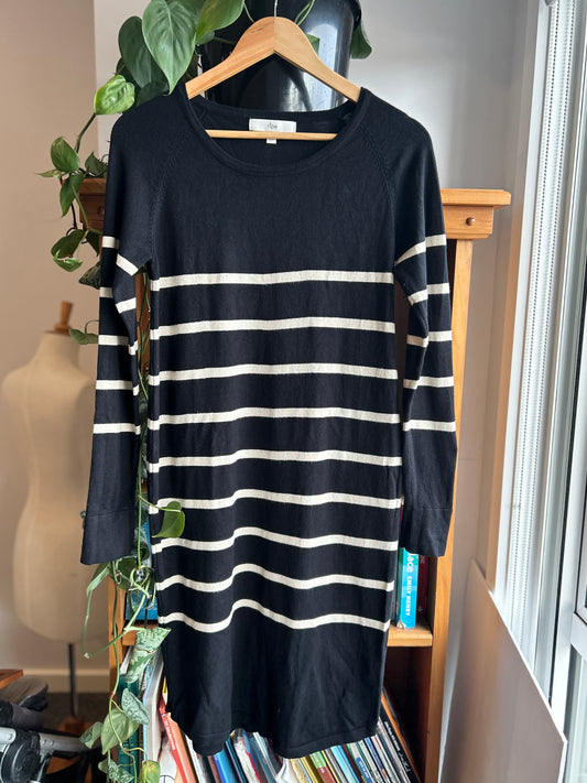 Ripe knit striped dress (M)