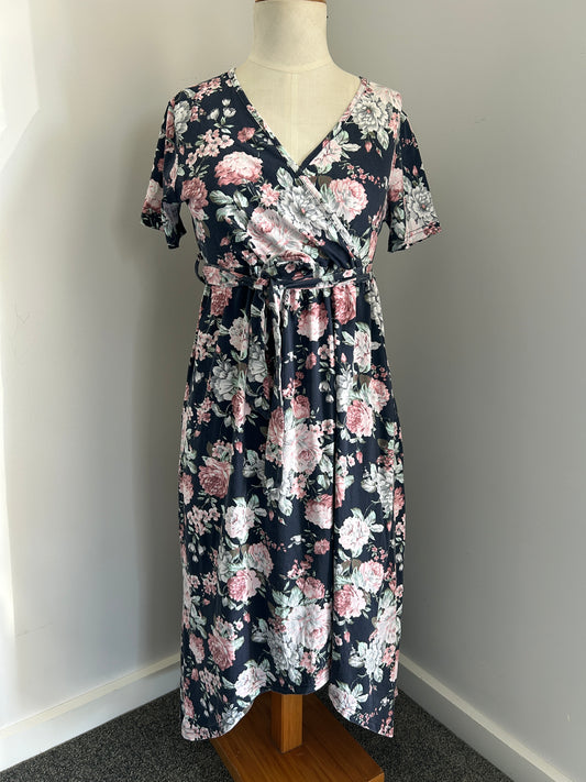 Latch floral dress (S)