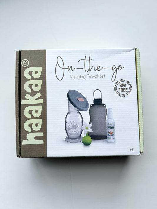 Haaka on-the-go pumping travel set, Brand new!