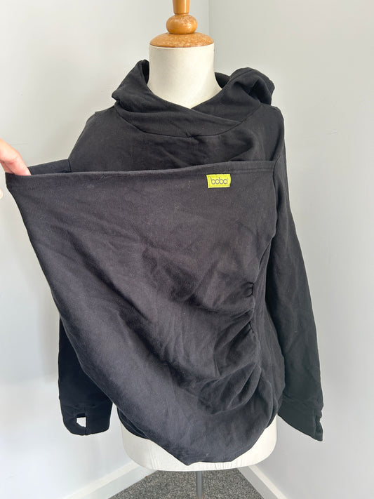 Boba baby wearing hoodie (L)
