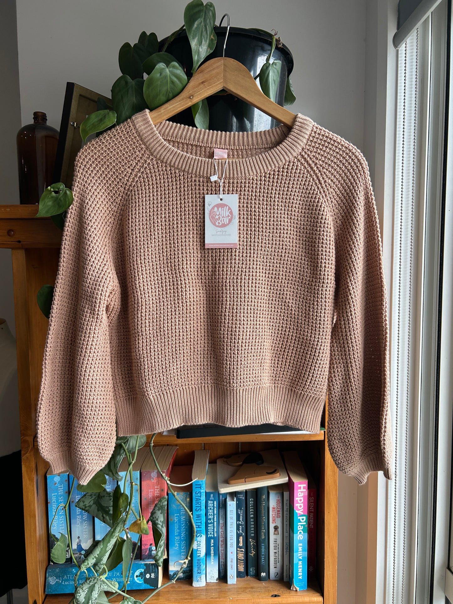 Milkbar oversized knit, BNWT (XS)