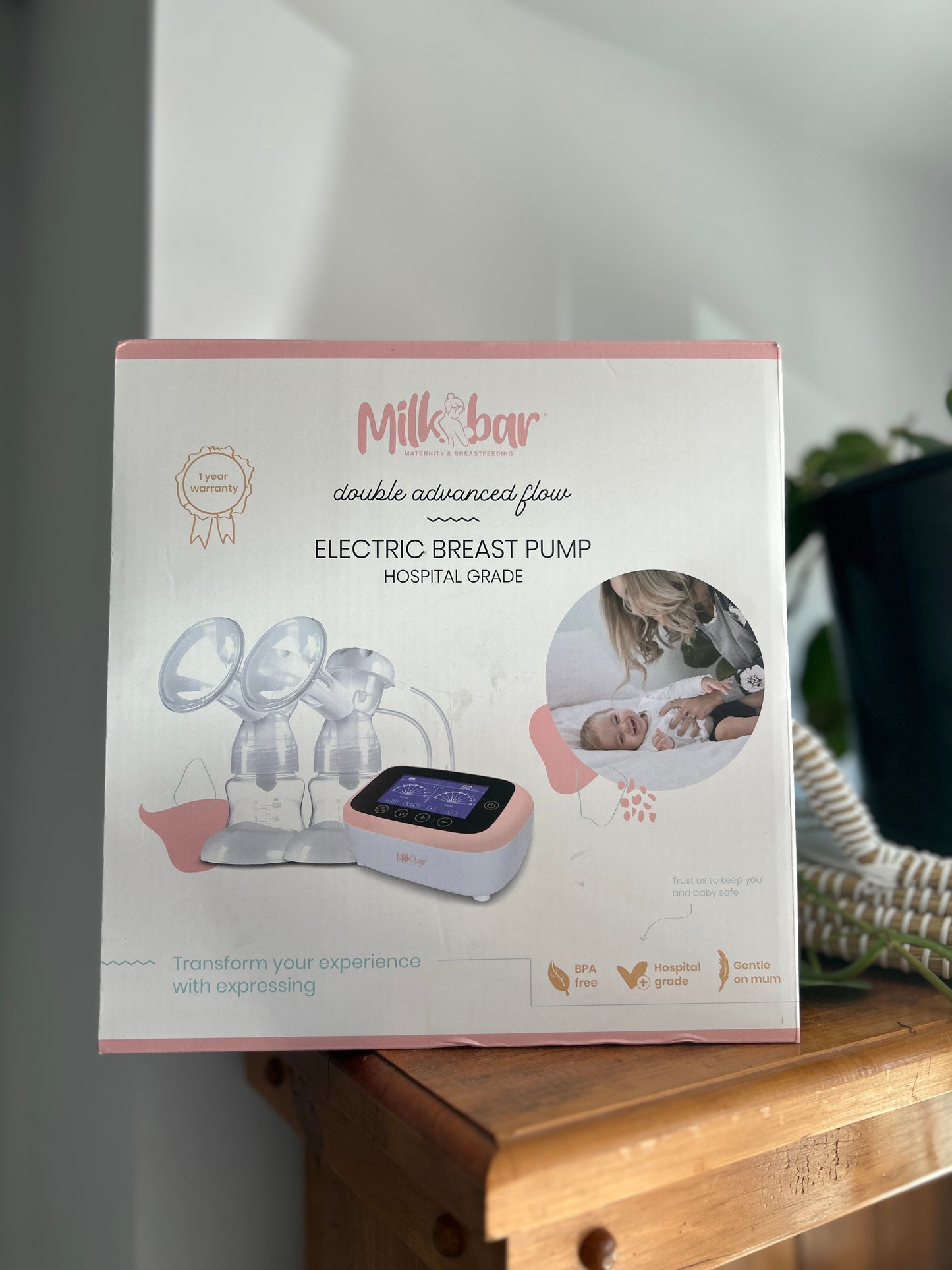 Milkbar double breast pump