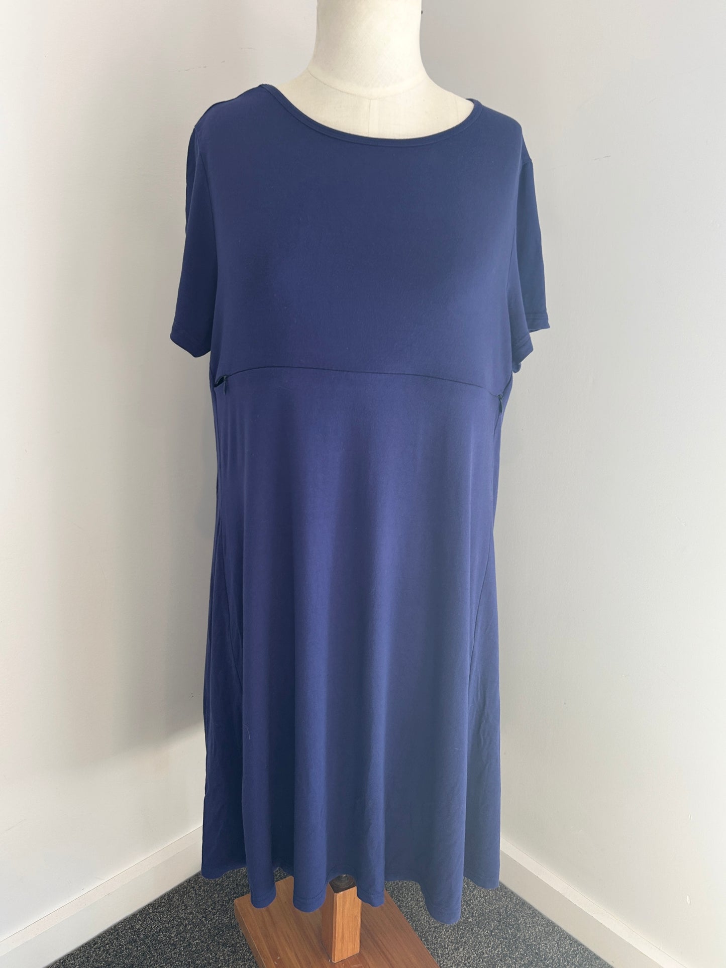 Mama clothing navy dress (16)