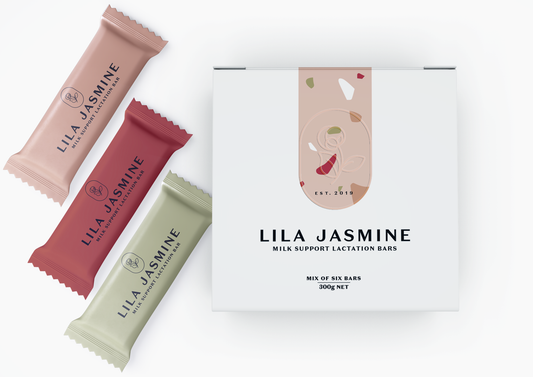 Lila Jasmine lactation bars- Mix of six 🍓🍏