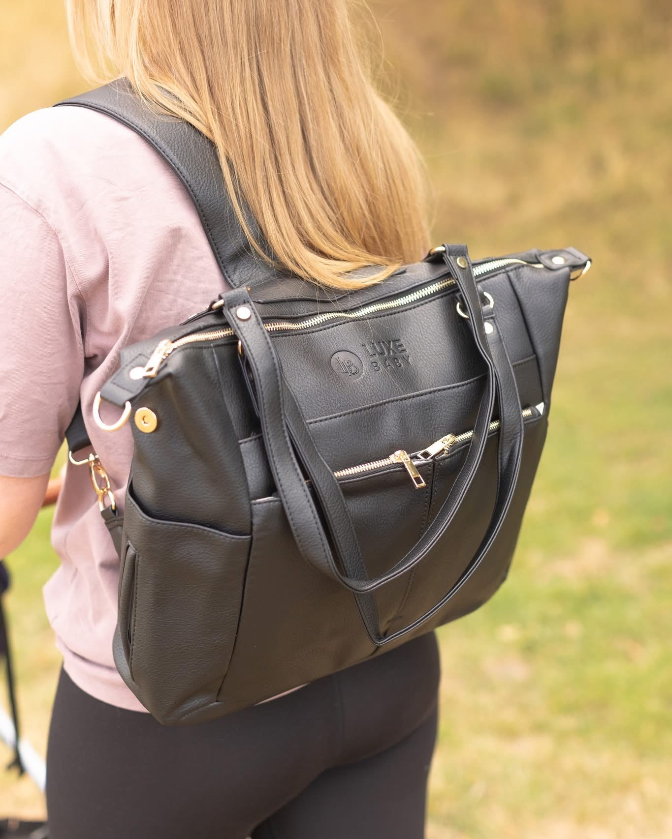 Luxe baby Imogen 4 way nappy bag, BNWOT!