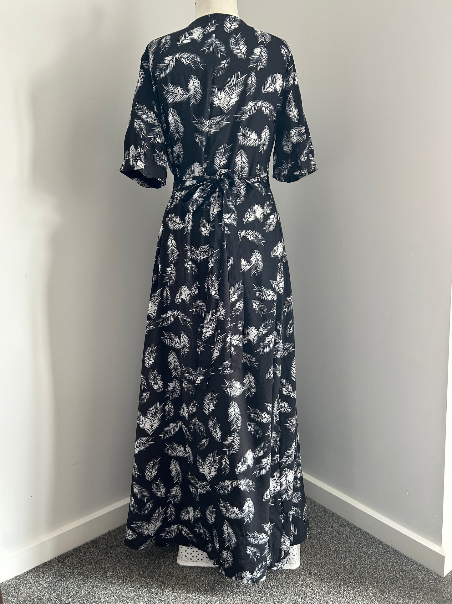 Mauve & Bo wrap dress (L)