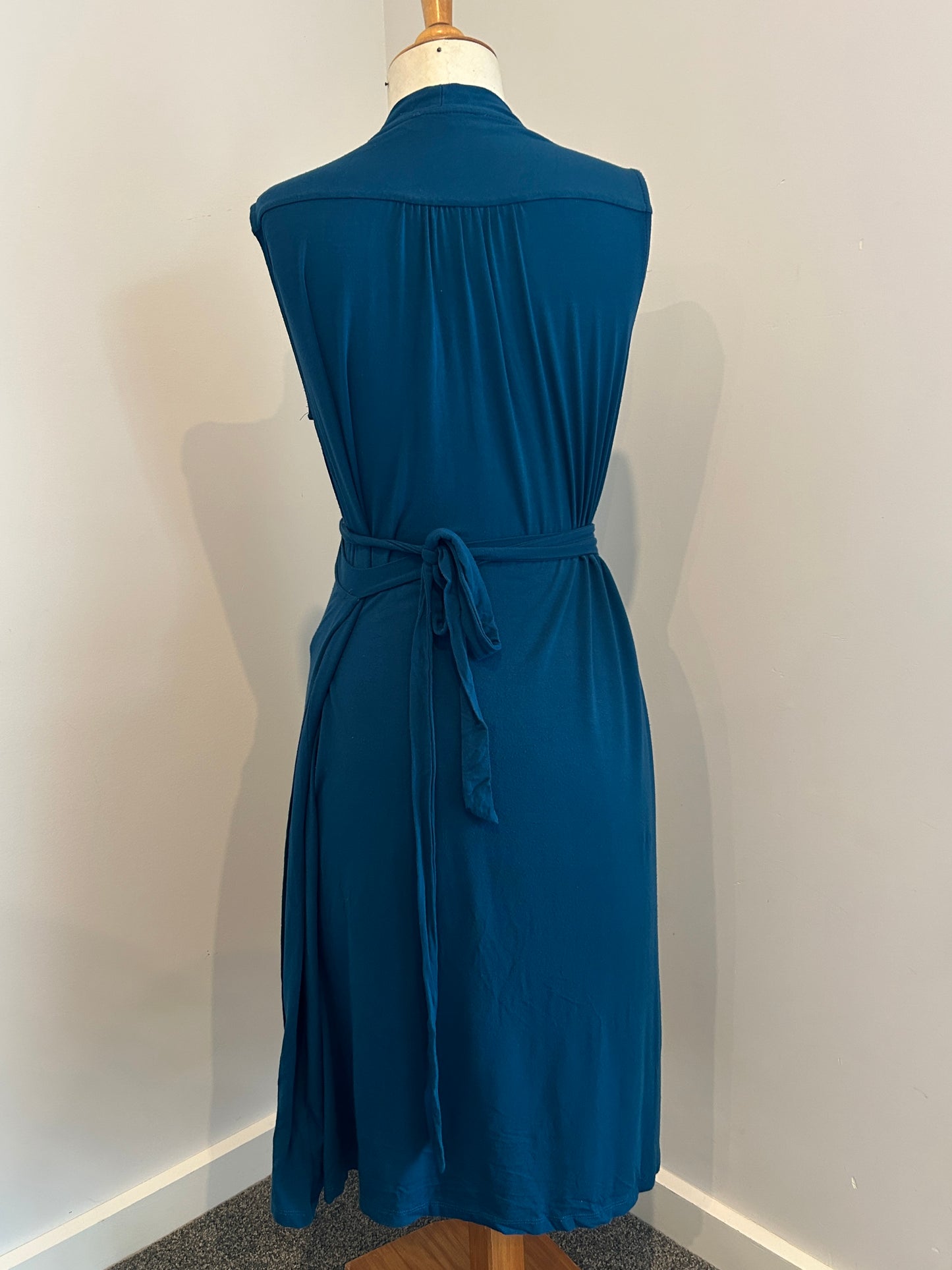 Angel maternity wrap sleeveless dress (M)