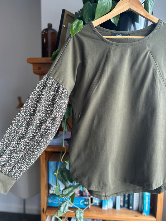 Addison patterned sleeve top (10)