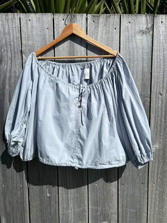 The Lullaby Club puff sleeve blouse (L/XL)