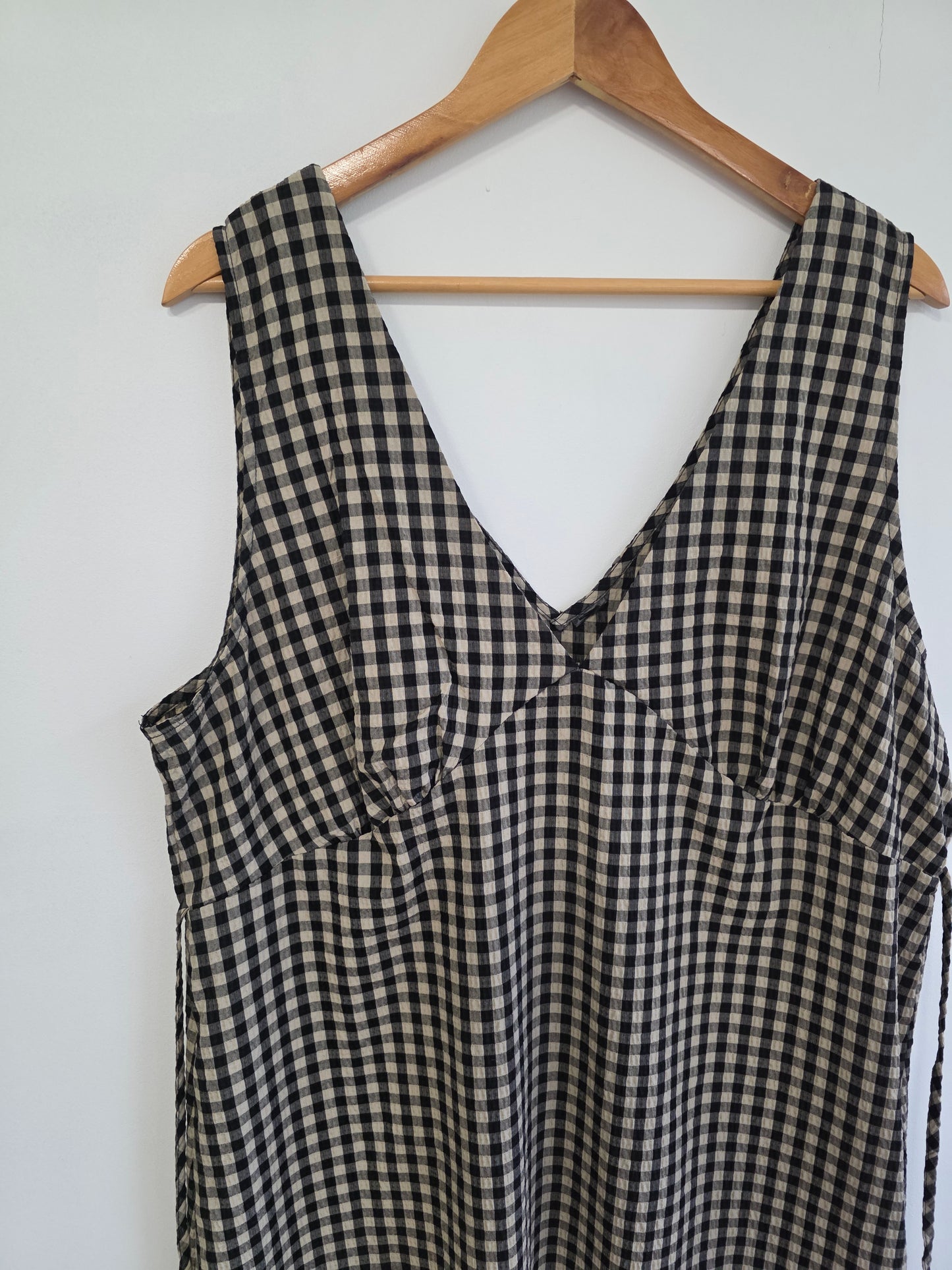 Gingham Maxi Dress (16-18)