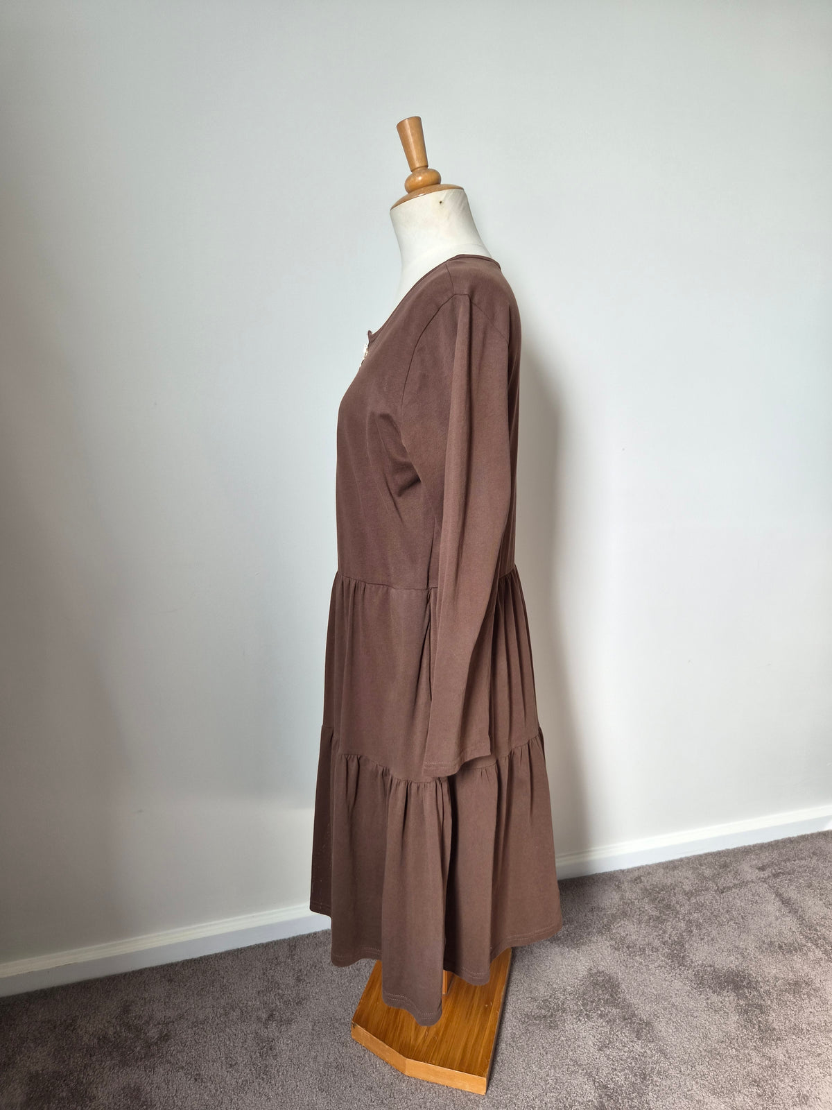 Esther & Albie Brown Dress