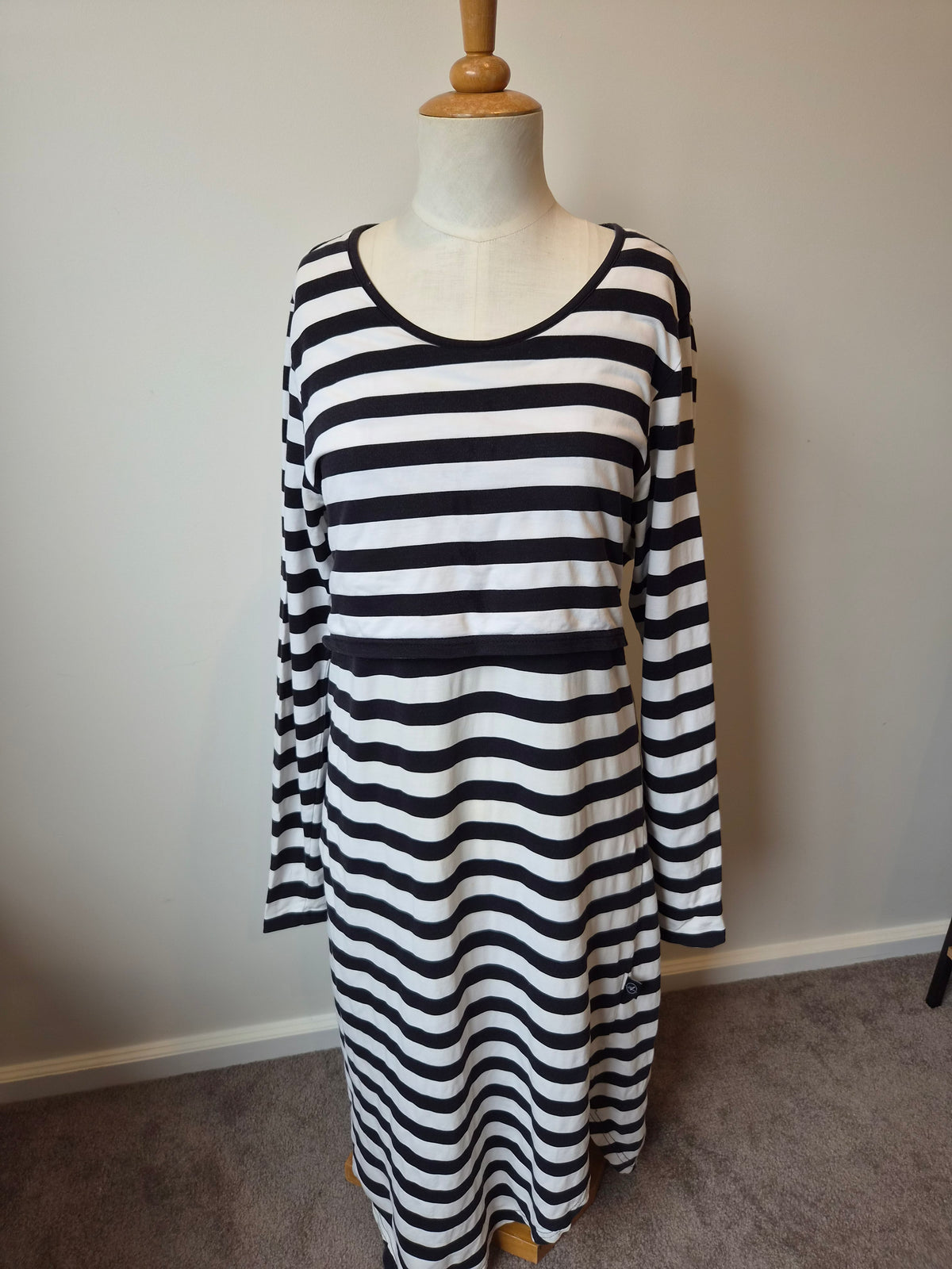 Addison L/S Striped Dress (12)