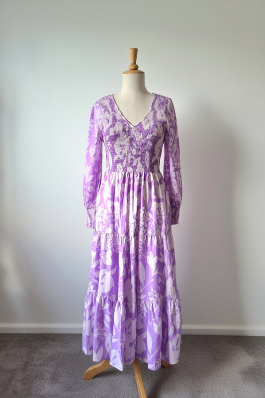 Leoni Phoenix Purple Floral Dress (8)