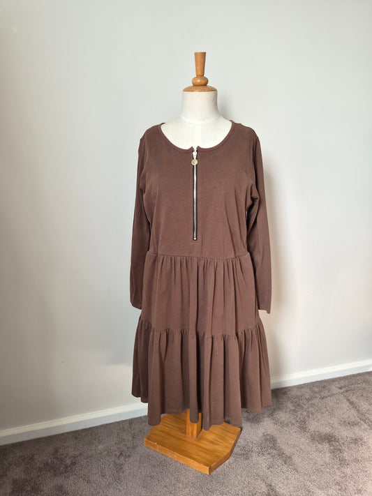 Esther & Albie Brown Dress