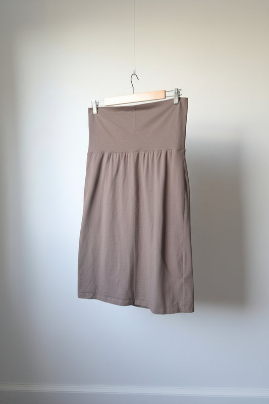 Breastmates Maternity Skirt - Olive (M)