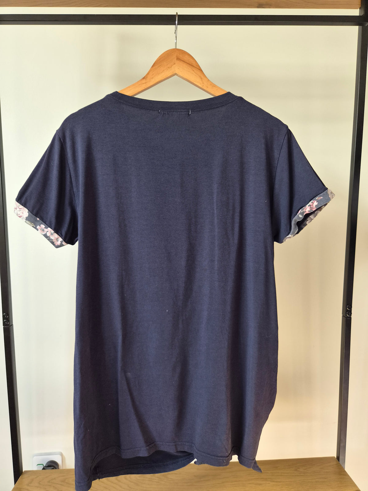 Milkbar Navy Side Tie Top (M)