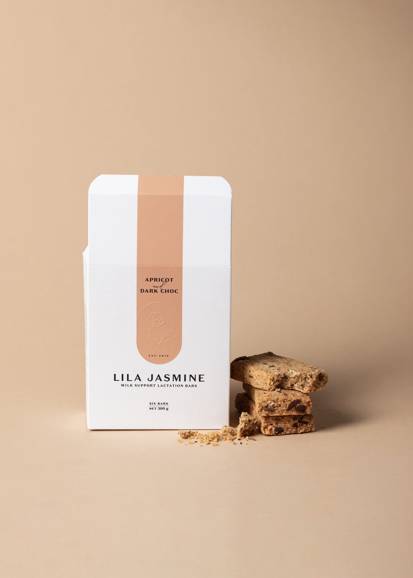 Lila Jasmine Lactation Bars - Apricot & Dark Chocolate
