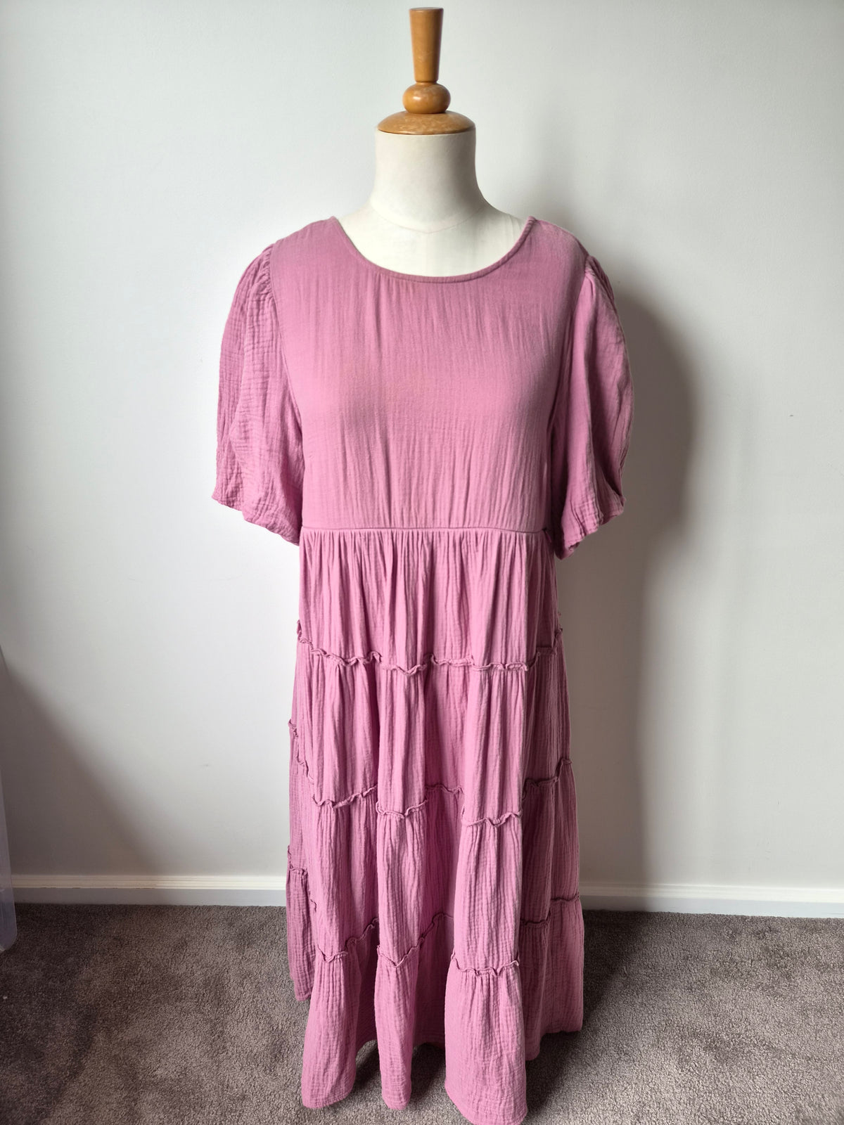 Close to the Heart Mauve Dress (8)