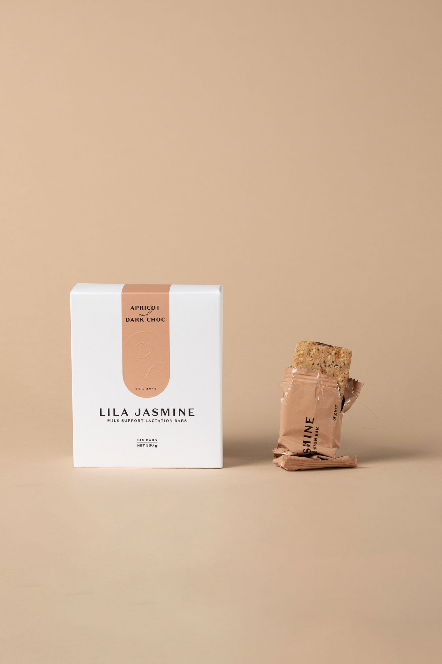 Lila Jasmine Lactation Bars - Apricot & Dark Chocolate