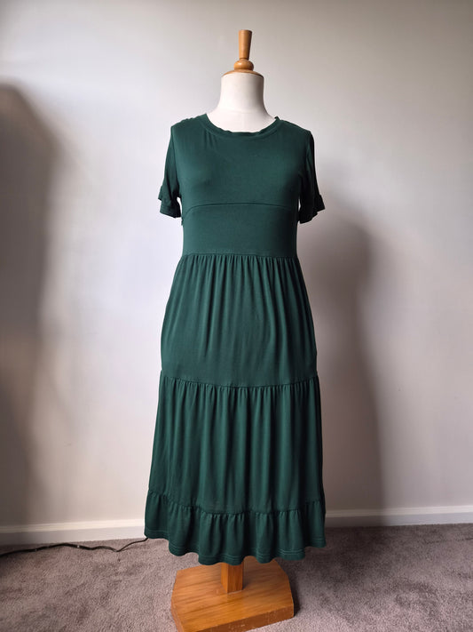 Esther & Albie Maxi Green Dress (8)