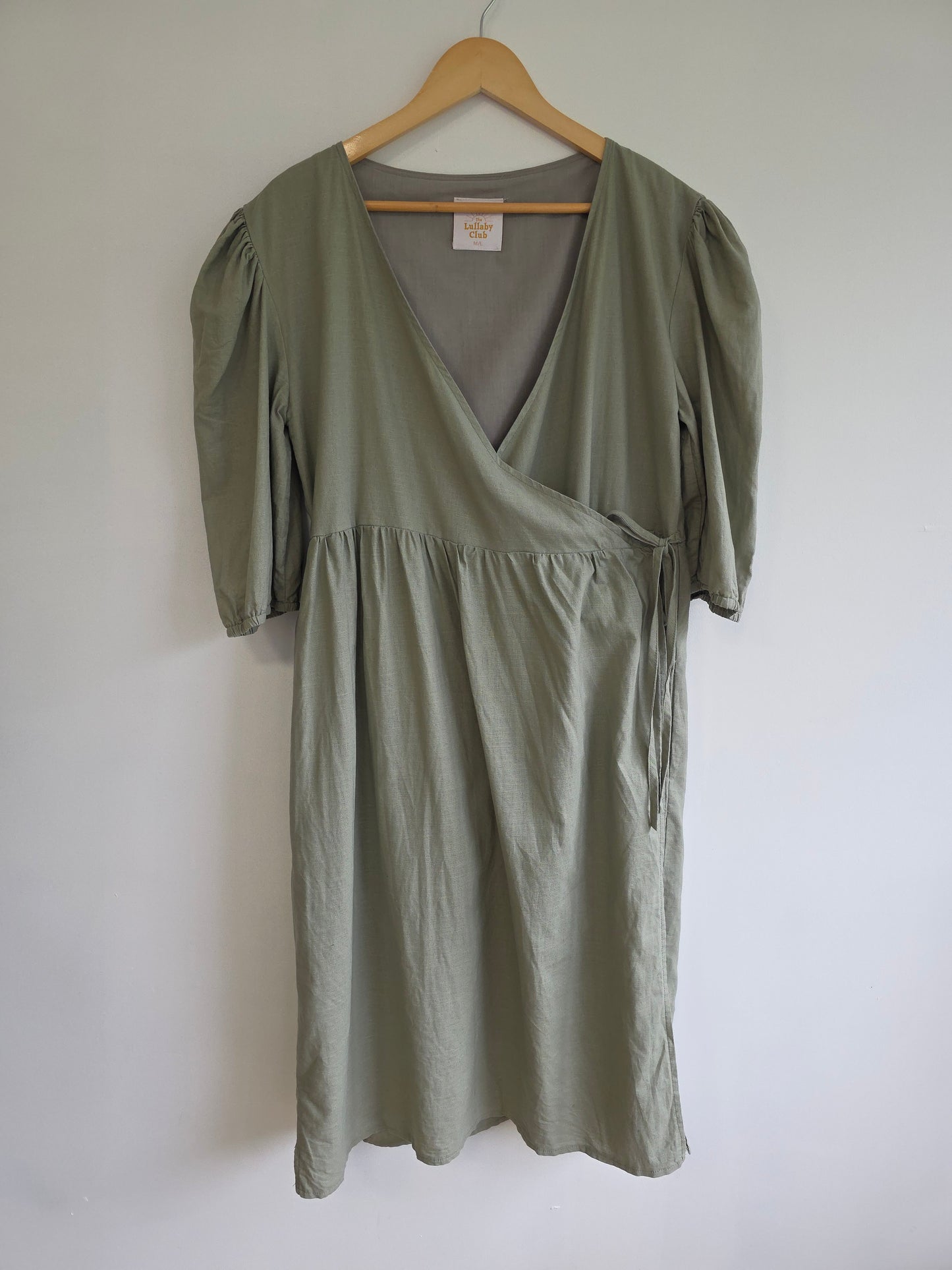 The Lullaby Club Wrap Dress (M/L)