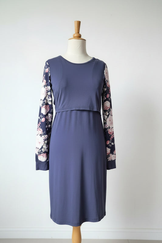 Addison Navy Floral Dress (8)